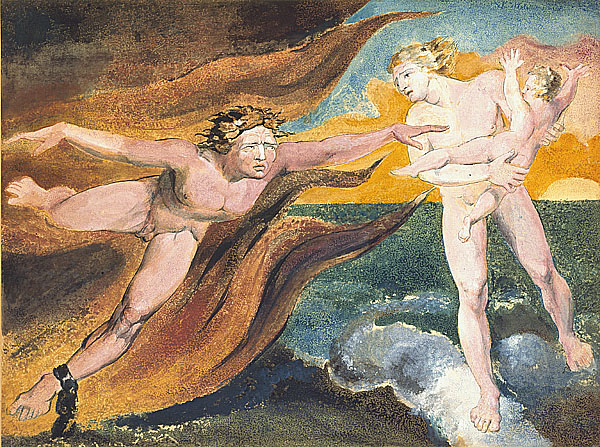 爭奪嬰兒的善惡天使 The Good and Evil Angels Struggling for Possession of a Child