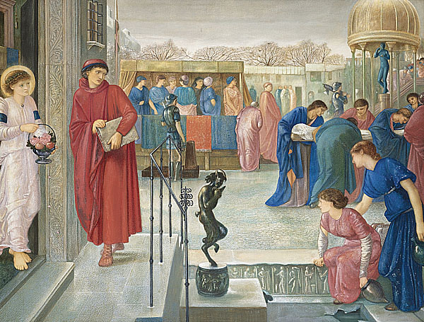聖西奧菲勒斯和天使 St Theophilus and the Angel - a Legend of the Martyrdom of St Dorothea