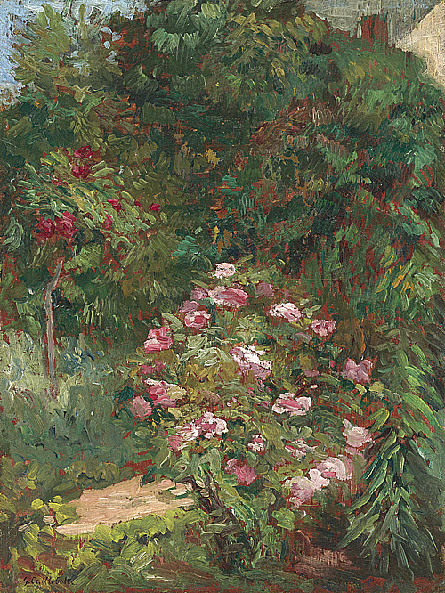 熱訥維耶的花園 Massif de Fleurs, Jardin du Petit Gennevilliers