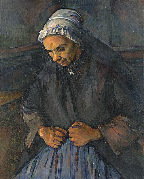 拿念珠的老婦人 An Old Woman with a Rosary