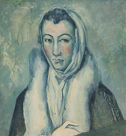 源於葛雷柯的穿皮草的女人 La Femme a L’Hermine, d’Apres Le Greco