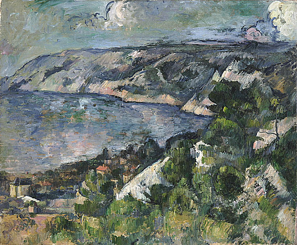 馬塞的村莊景觀 View of the Bay of Marseille with the Village of Saint - Henri