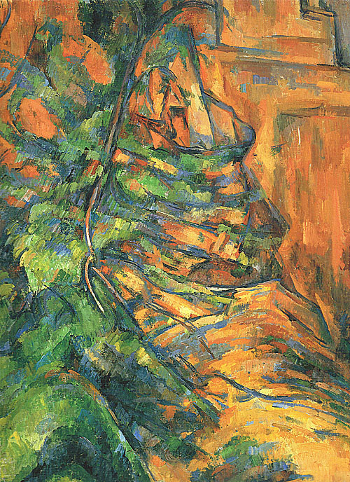 保伯慕斯的岩石和樹枝 Rocks and Branches at Bibémus