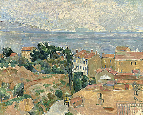 埃斯塔克景觀 Blick auf L ’Estaque (Gegend bei Marseille)