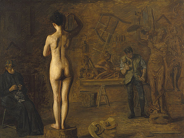 威廉.拉什的雕刻 William Rush Carving His Allegorical Figure of the Schuylkill River