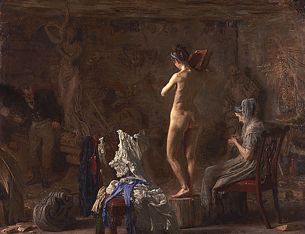 威廉.拉什的雕刻 William Rush Carving His Allegorical Figure of the Schuylkill River