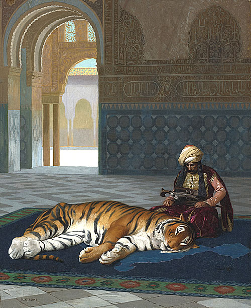 老虎和守衛 Le tigre et le gardien