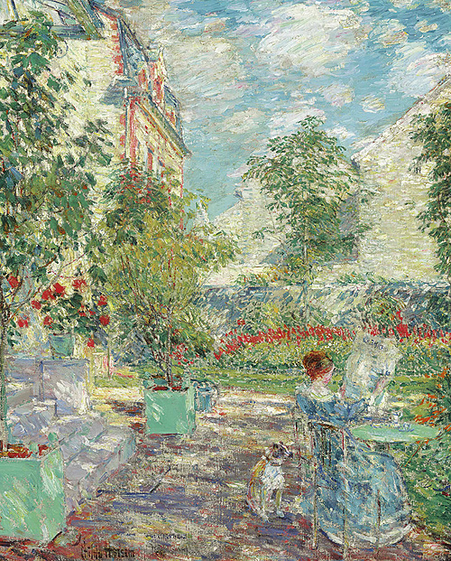 在法國花園裡 In a French Garden