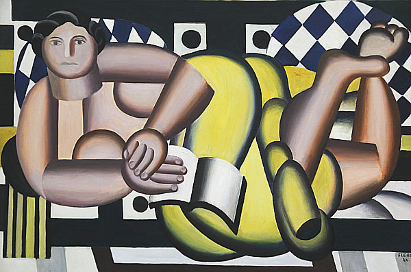 斜倚的女人 Reclining Woman
