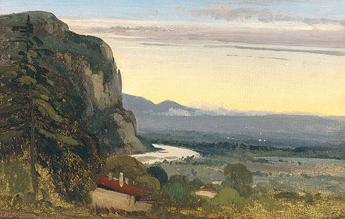 日內瓦附近的薩雷布山 Salève La Saleve Pres De Geneve
