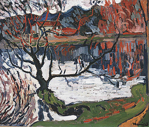 沙維爾附近的池塘 Pond at Ursine near Chaville