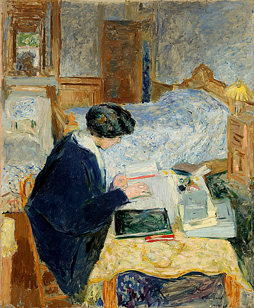 閱讀中的露西塞爾 Lucy Hessel Reading ( Lucy Hessel lisant )